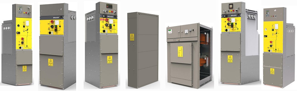 Cấu hình tiêu chuẩn tủ trung thế RMU compac 40.5kV SFA Electric Thổ Nhỹ Kỳ