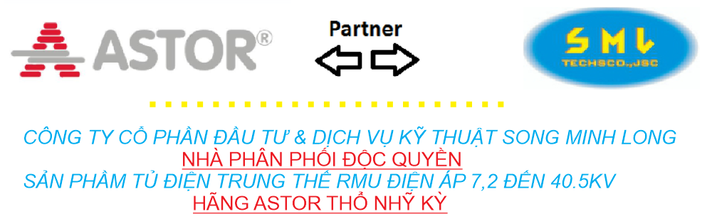 Tủ điện trung thế RMU 40.5kV Astor Thổ Nhỹ Kỳ